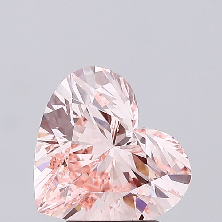 2.70ct Heart lab grown diamond