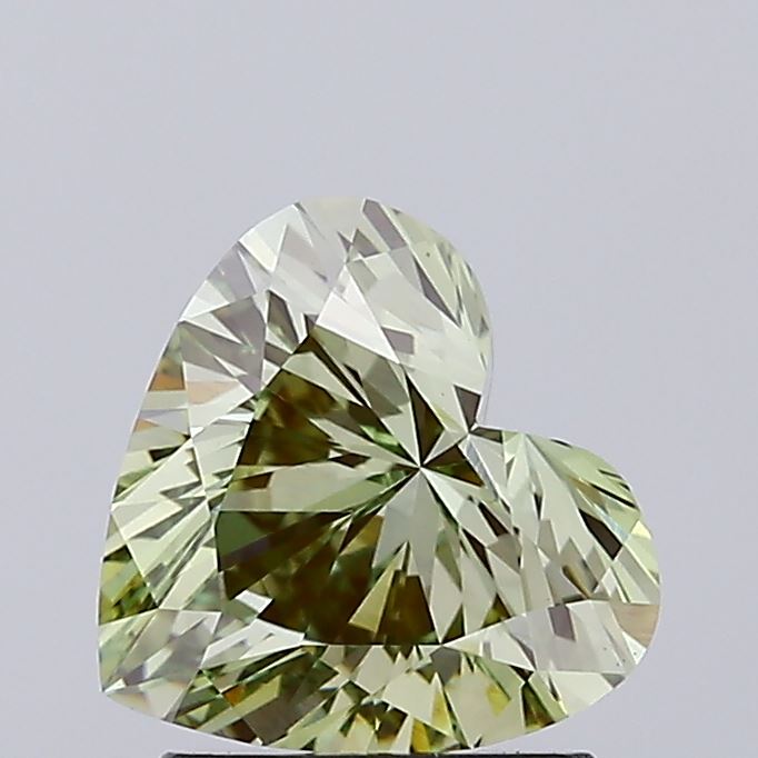 1.61ct Heart lab grown diamond