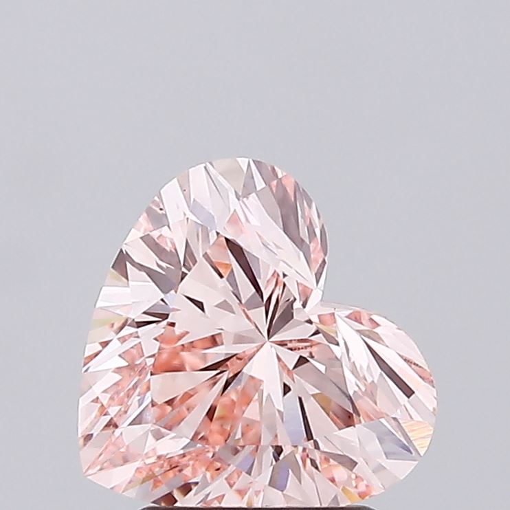 2.06ct Heart lab grown diamond