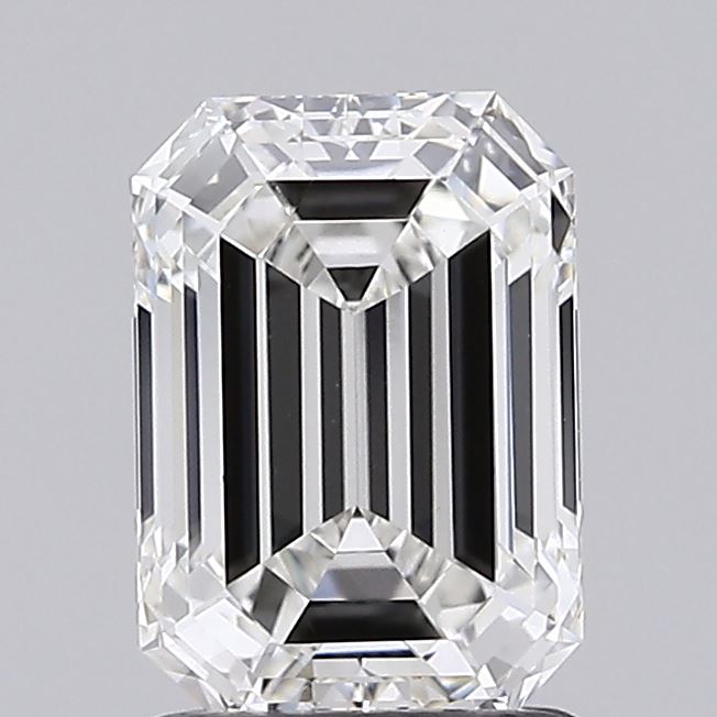 1.51ct Emerald lab grown diamond