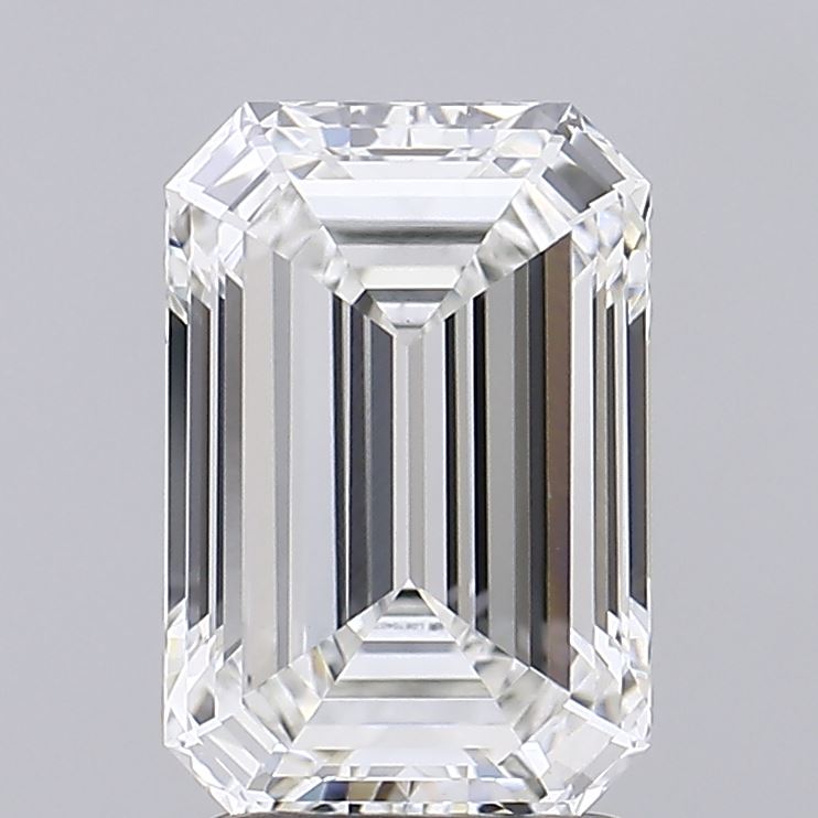 2.13ct Emerald lab grown diamond