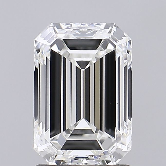 1.66ct Emerald lab grown diamond