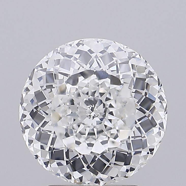 2.85ct Round Mixed Cut Diamond