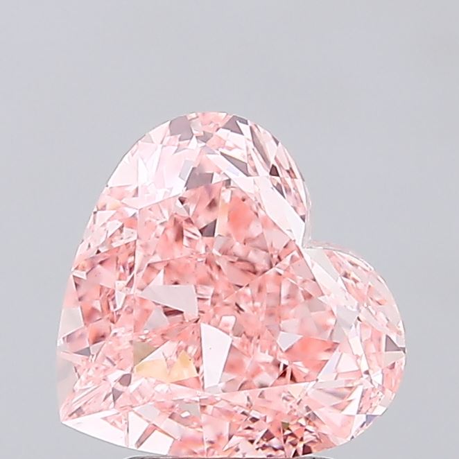 3.06ct Heart Modified Brilliant Diamond
