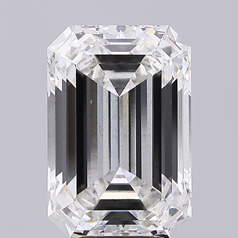 6.24ct Emerald lab grown diamond