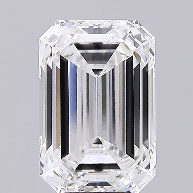 6.23ct Emerald lab grown diamond