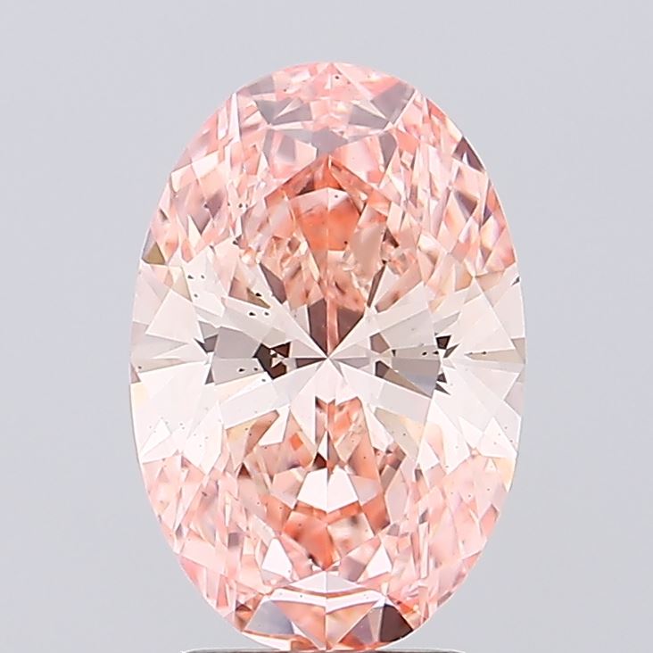 2.83ct Oval lab grown diamond