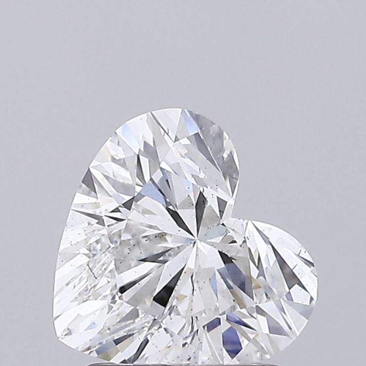 1.50ct Heart lab grown diamond