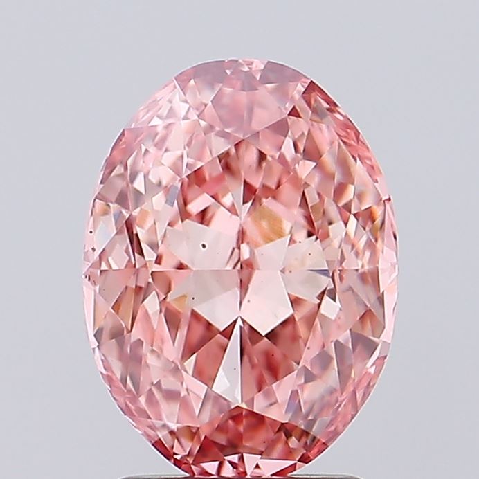 2.44ct Oval lab grown diamond
