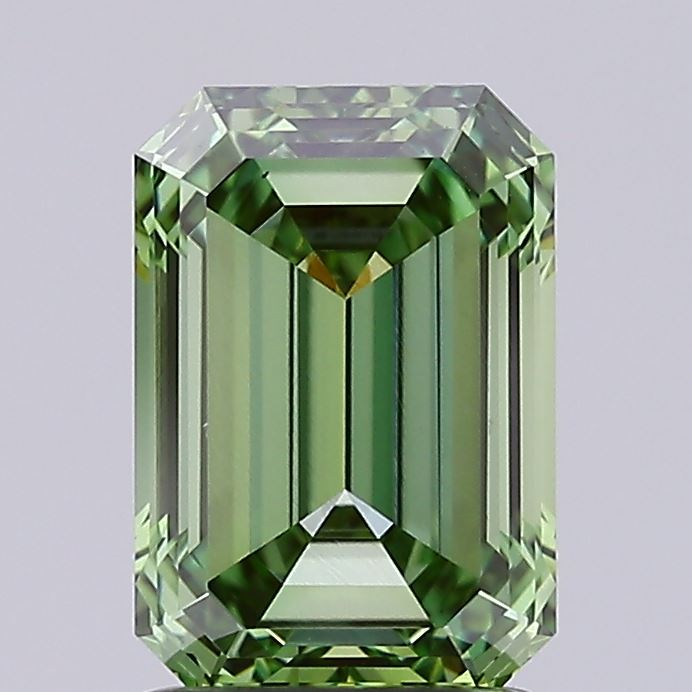 1.65ct Emerald lab grown diamond