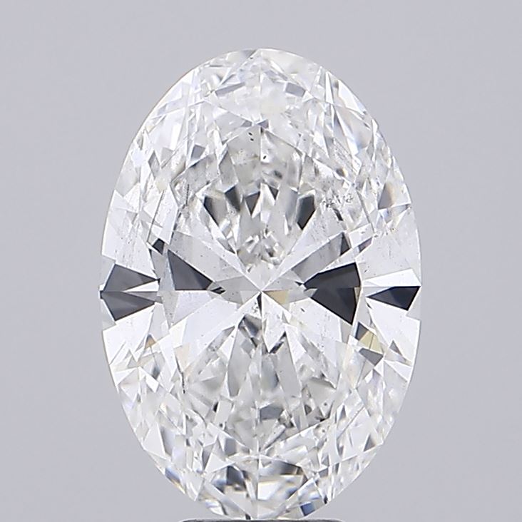 6.02ct Oval lab grown diamond