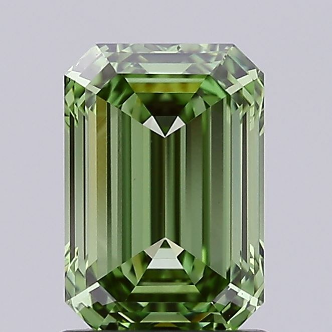 1.44ct Emerald lab grown diamond