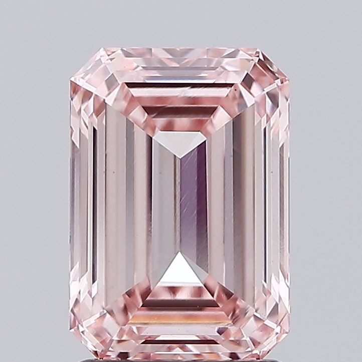 1.96ct Emerald lab grown diamond