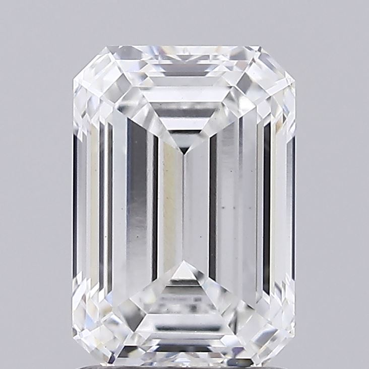 1.74ct Emerald lab grown diamond