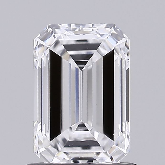 0.96ct Emerald lab grown diamond