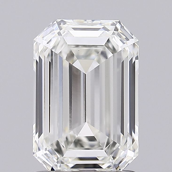 1.46ct Emerald lab grown diamond