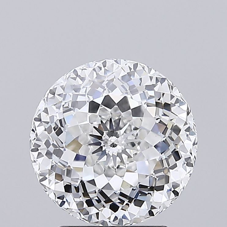 2.66ct Round Mixed Cut Diamond