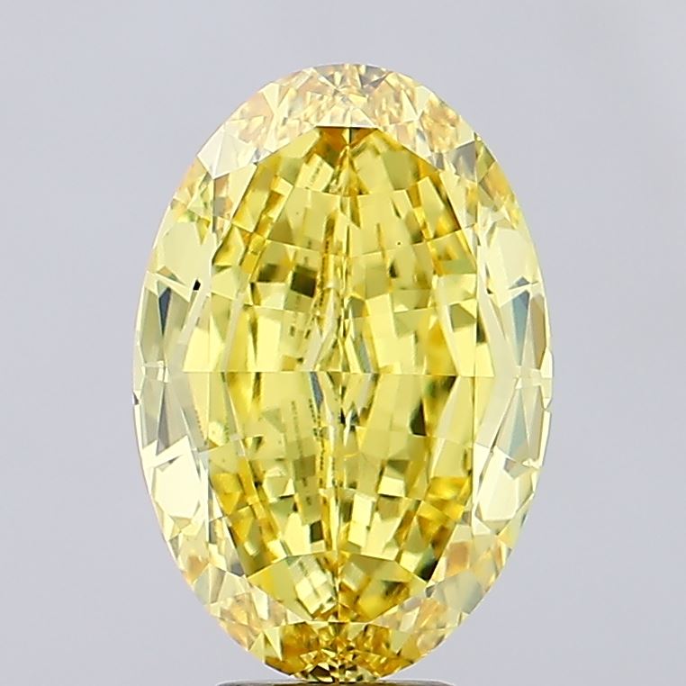 6.57ct Oval Step Cut Diamond