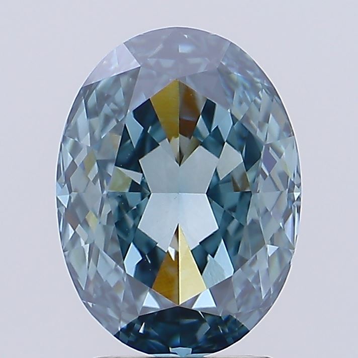 2.95ct Oval lab grown diamond