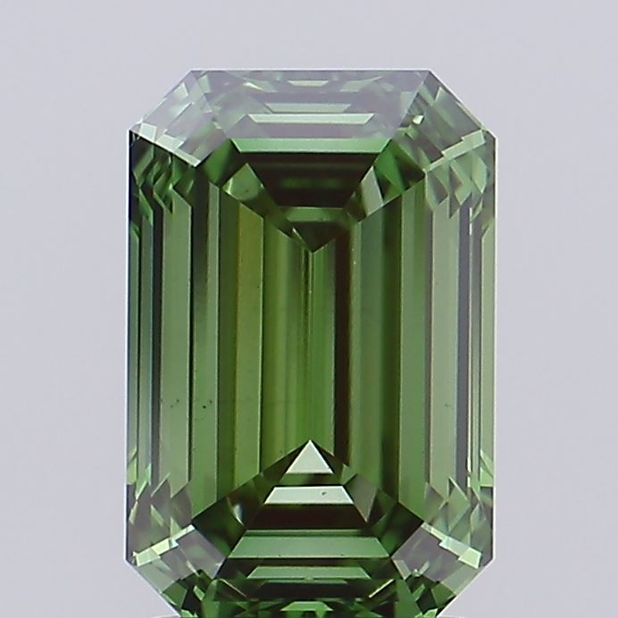 1.82ct Emerald lab grown diamond