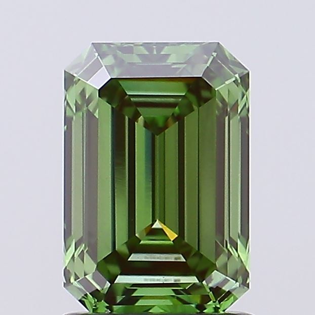 1.62ct Emerald lab grown diamond