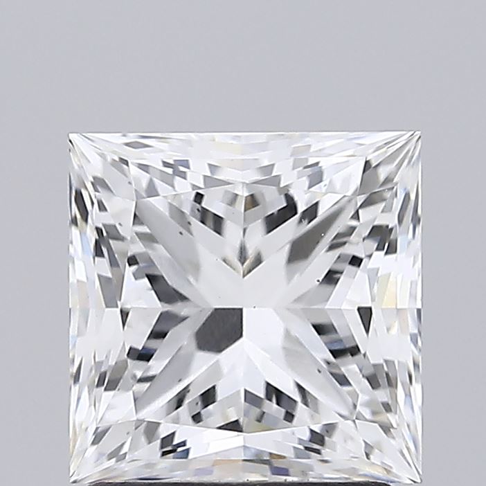 2.01ct Princess lab grown diamond