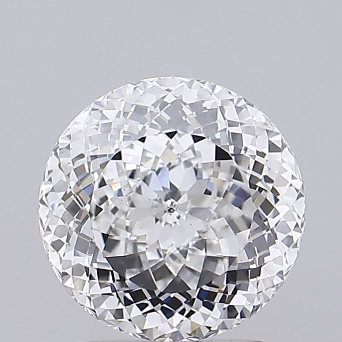 2.51ct Round Mixed Cut Diamond