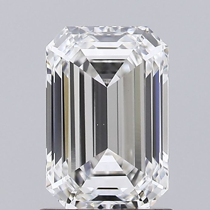 1.19ct Emerald lab grown diamond