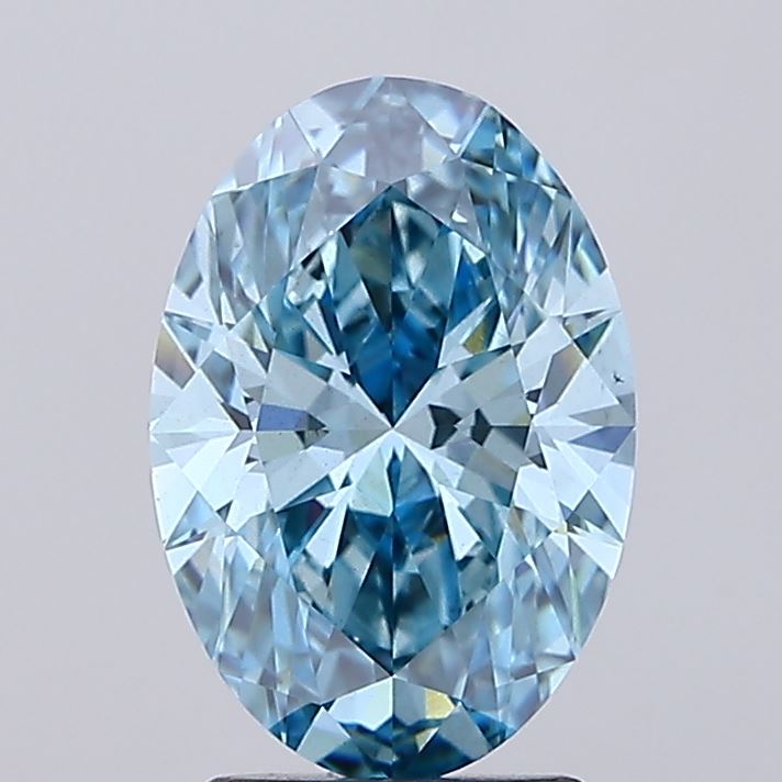 2.54ct Oval lab grown diamond