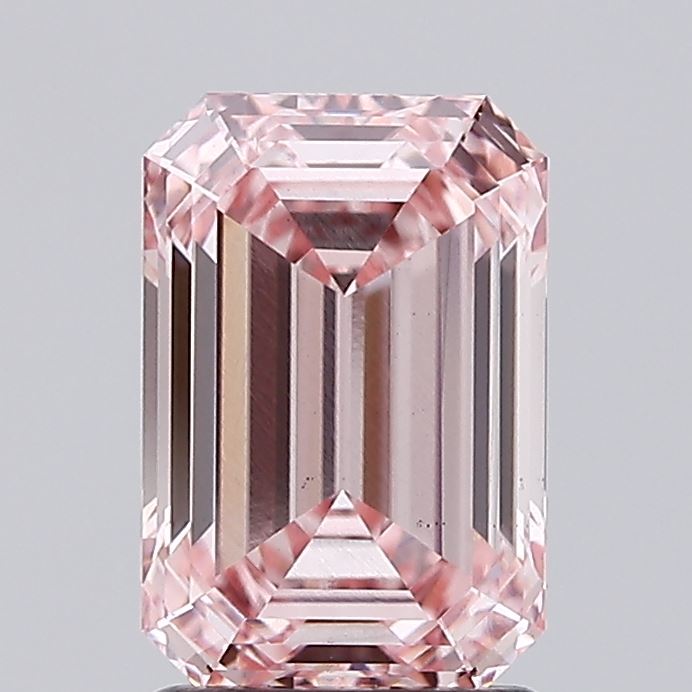 2.10ct Emerald lab grown diamond