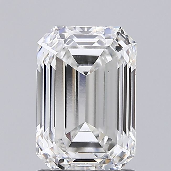 1.74ct Emerald lab grown diamond