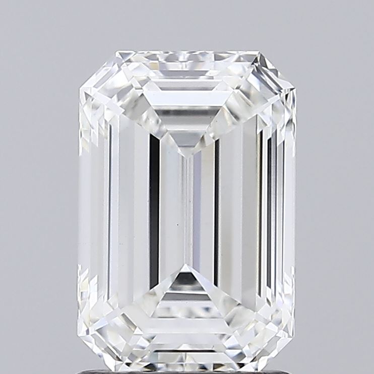 1.82ct Emerald lab grown diamond