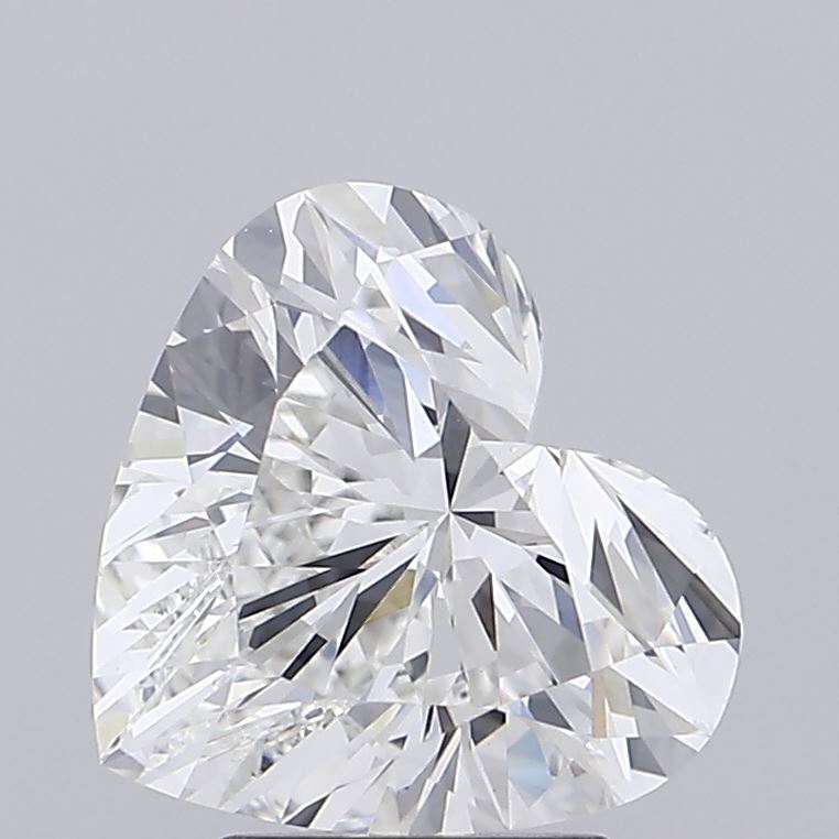 2.69ct Heart lab grown diamond