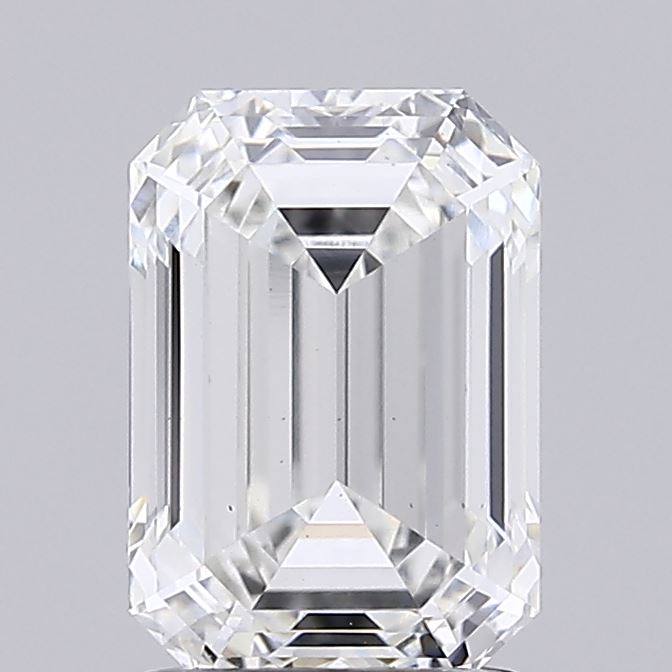 1.61ct Emerald lab grown diamond