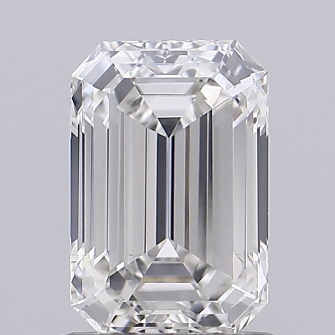 1.05ct Emerald lab grown diamond