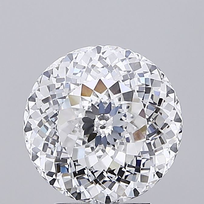 3.61ct Round Mixed Cut Diamond