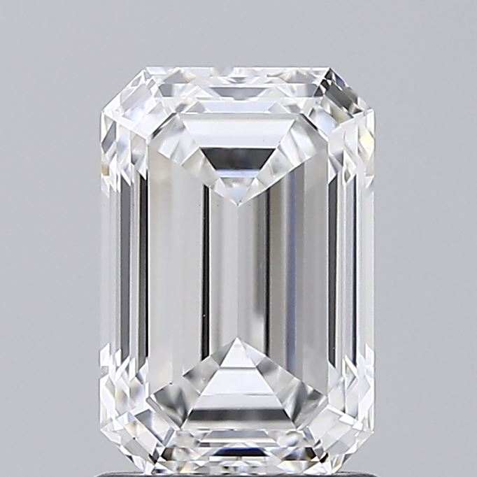 1.66ct Emerald lab grown diamond