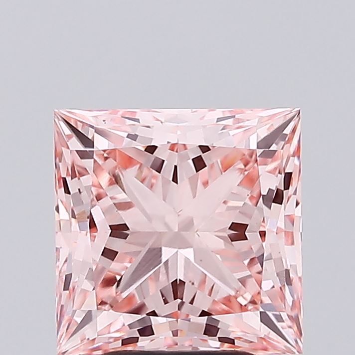 3.91ct Princess lab grown diamond