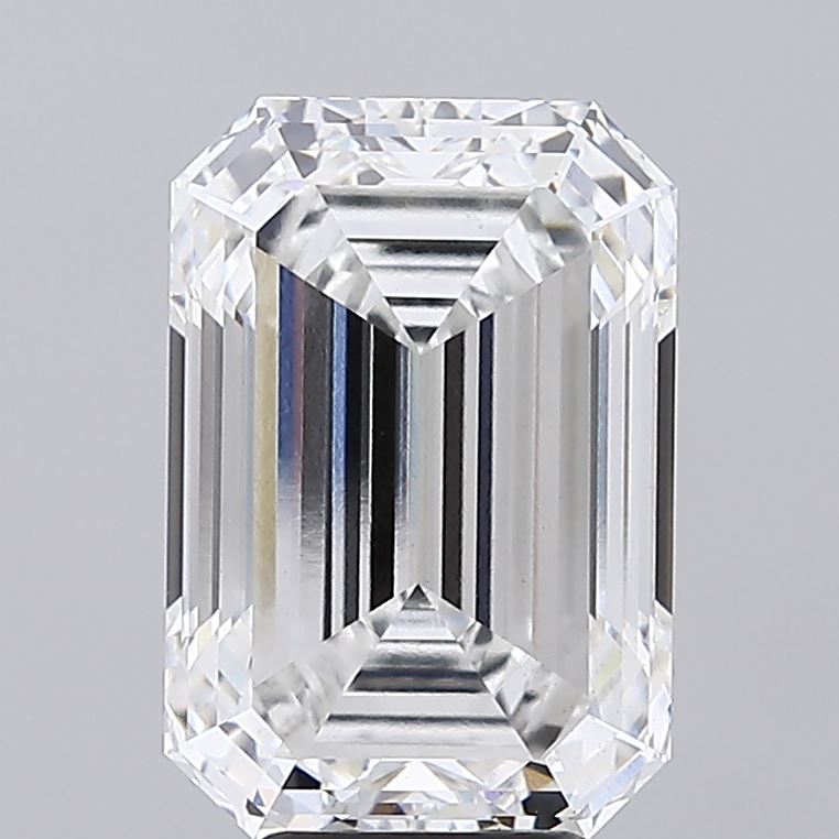 7.27ct Emerald lab grown diamond