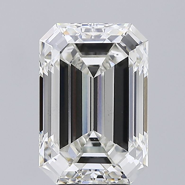 5.70ct Emerald lab grown diamond