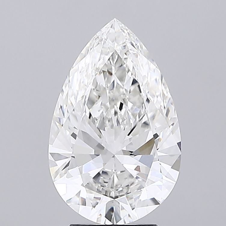 3.68ct Pear lab grown diamond