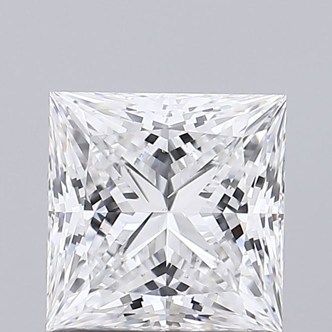 1.05ct Princess lab grown diamond