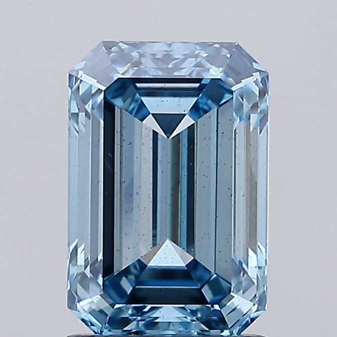 1.62ct Emerald lab grown diamond