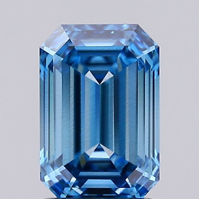1.46ct Emerald lab grown diamond