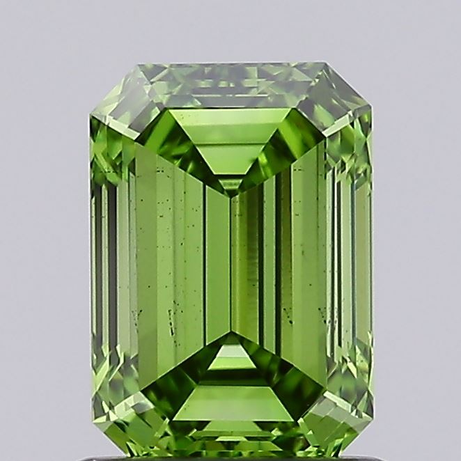 1.25ct Emerald lab grown diamond