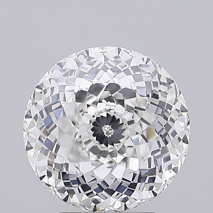 3.35ct Round Mixed Cut Diamond