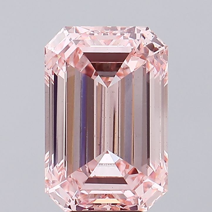 7.03ct Emerald lab grown diamond