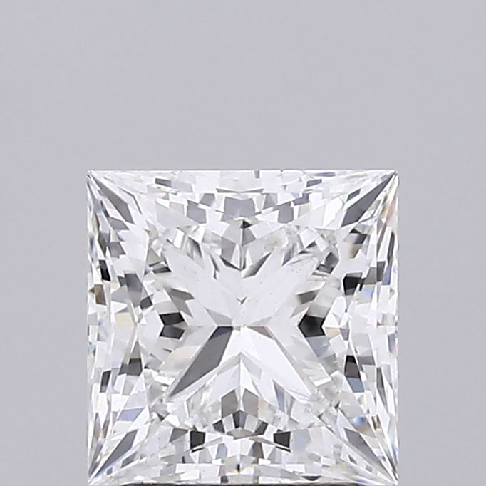 1.89ct Princess lab grown diamond