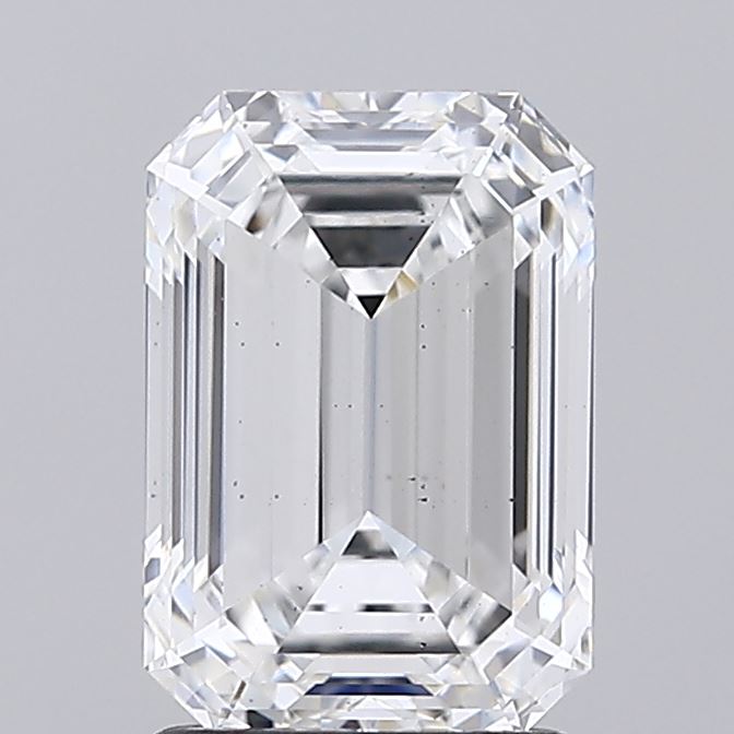 2.18ct Emerald lab grown diamond
