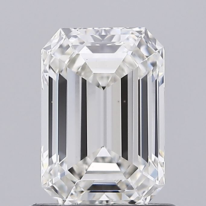1.05ct Emerald lab grown diamond